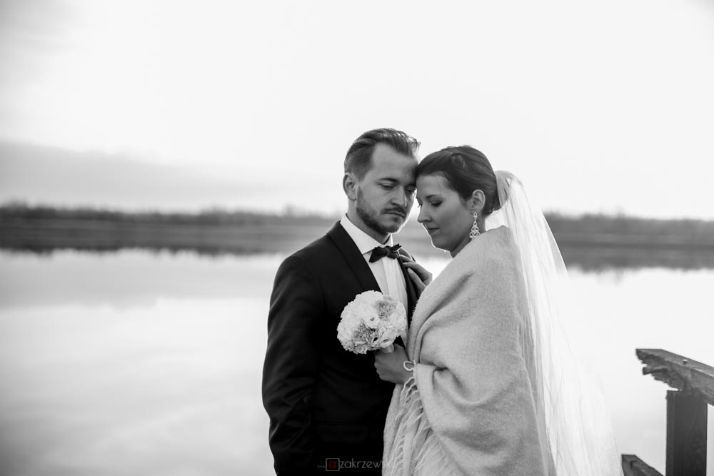 listopadowy plener ślubny w tarnobrzegu